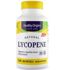 Лікопін Healthy Origins Natural Lycopene 15 мг 180 гел капс