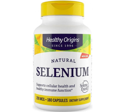 Селен Healthy Origins  Seleno Excell 200 мкг 180 капс