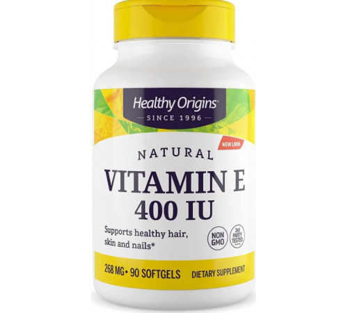 Вітамін Е Healthy Origins Vitamin E 90 капс
