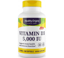 Витамин Д3 Healthy Origins Vitamin D3 5000 МЕ 360 капс
