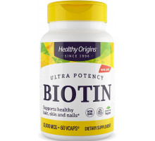 Биотин 10000 мкг Healthy Origins Biotin 60 капс