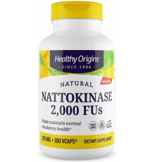 Наттокіназа Healthy Origins Nattokinase 2,000 FU's 100 мг 180 капсул
