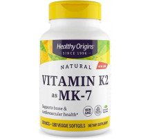 Витамин K2 в форме MK7 Healthy Origins Vitamin K2 as MK-7 100 мкг 180 кап