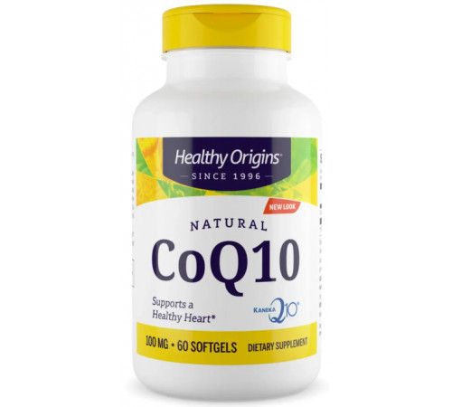 Коэнзим Q10 для сердца Healthy Origins Kaneka Q10  100 мг 60 капс