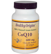 Коензим Q10 Healthy Origins Kaneka Q10 (CoQ10) 600 мг 30 капс
