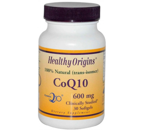 Коэнзим Q10 Healthy Origins Kaneka Q10 (CoQ10) 600 мг 30 капс