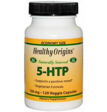 5-гідрокситриптофан Healthy Origins 5-НТР 100 мг 120 капсул