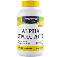 Альфа-ліпоєва кислота для підшлункової залози Healthy Origins Alpha Lipoic Acid 600 мг 150 капс