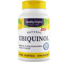 Убихинол для сердца Healthy Origins Ubiquinol CoQ10 100 мг 30 гел капс