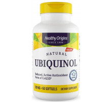 Убихинол коэнзим для сердца Healthy Origins CoQ10 100 мг 60 капс