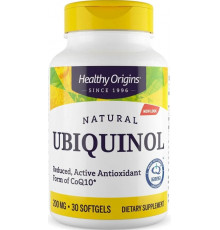 Убіхінол Healthy Origins Ubiquinol 200 мг 30 гел капс
