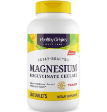 Магній бісгліцинат Healthy Origins Magnesium Bisglycinate Chelate 200 мг 360 таб