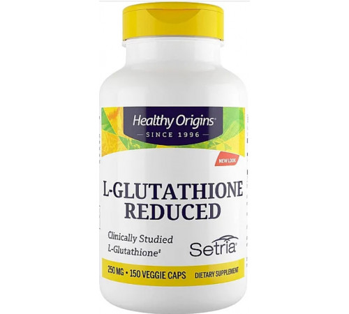 Глутатион Healthy Origins L-Glutathione 250 мг 150 капс