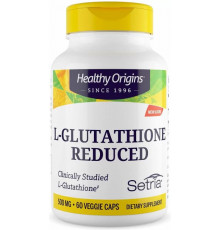 Глутатіон Healthy Origins L-Glutathione 500 мг 60 капсул