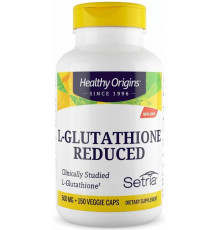 Глутатіон Healthy Origins L-Glutathione 500 мг 150 капсул