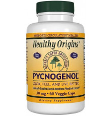 Пікногенол Екстракт сосни Healthy Origins Рycnogenol 30 мг 60 капсул