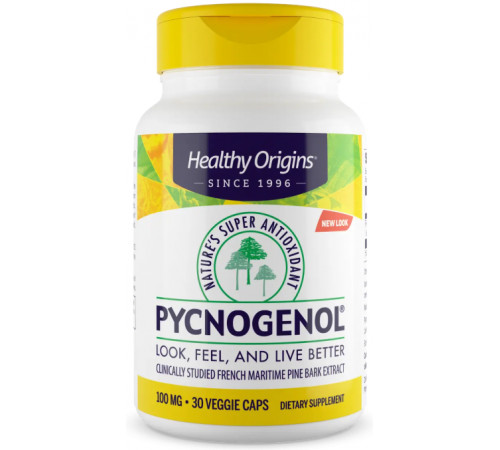 Пікногенол для судин Healthy Origins Pycnogenol 100 мг 30 капс