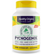 Екстракт соснової кори Пікногенол Healthy Origins Pycnogenol 100 мг 60 капсул