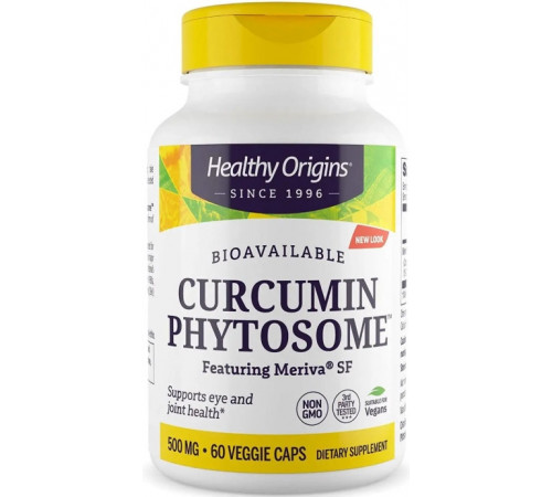 Куркумін Healthy Origins Curcumin Phytosome 500 мг 60 капс