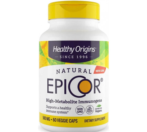 Епікор для імунітету Healthy Origins EpiCor 500 мг 60 капс