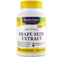 Екстракт виноградних кісточок Healthy Origins Grape Seed Extract 300 мг 60 кап