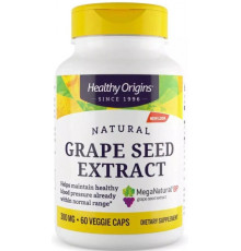 Екстракт виноградних кісточок Healthy Origins Grape Seed Extract 300 мг 60 кап