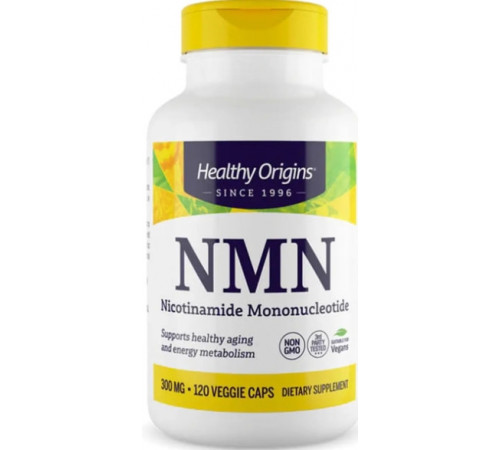 Нікотинамід мононуклеотид (НМН) Healthy Origins Nicotinamide Mononucleotide NMN  300 мг 120 капс