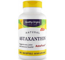 Антиоксидант Healthy Origins Астаксантин Astaxanthin 4 мг 150 гел капс