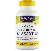 Астаксантин Healthy Origins Astaxanthin 150 гел капс
