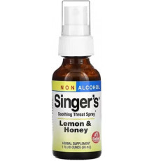 Спрей для горла заспокійливий Herbs Etc.Singer's Soothing Throat Spray 30 мл
