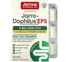 Пробиотики для пищеварения Jarrow Formulas Jarro-Dophilus EPS 5 млрд КОЕ 30 вег капс