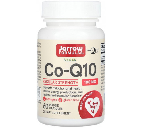 Коензим Q10 Jarrow Formulas Co-Q10 100 мг 60 капсул
