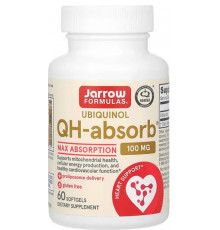 Коензим (убіхінол) Jarrow Formulas Ubiquinol QH-Absorb 100 мг 60 капс