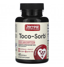 Вітамін Е та токотринол Jarrow Formulas Tocotrienols and Vitamin E 60 капс