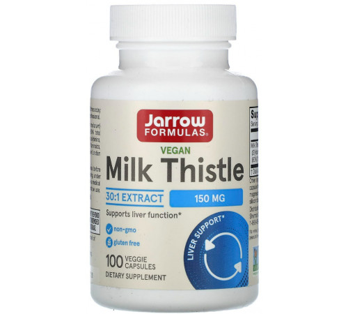 Розторопша плямиста Jarrow Formulas Milk Thistle 100 капс