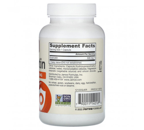 Кверцетин Jarrow Formulas Quercetin 500 мг 100 капс