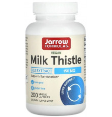 Розторопша (силімарин) Jarrow Formulas Milk Thistle 150 мг 200 вег капс