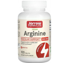 Аргінін Jarrow Formulas Arginine 1000 мг 100 таб