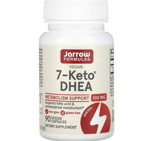 7-Кето ДГЭА дегидроэпиандростерон Jarrow Formulas 7-Keto DHEA 100 мг 90 капс