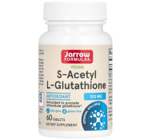 S-ацетил глутатион Jarrow Formulas S-Acetyl L-Glutathione 100 мг 60 таб