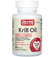 Масло криля Jarrow Formulas Krill Oil 60 гелевих капсул