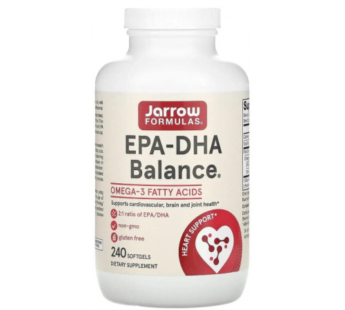 Риб'ячий жир баланс Jarrow Formulas EPA-DHA Balance 240 капс