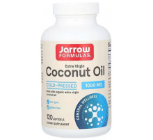 Жирні кислоти Jarrow Formulas Кокосова олія Coconut Oil 1000 мг 120 капсул