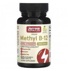 Вітамін В12 Jarrow Formulas Methyl B-12 100 жев таб смак лимона