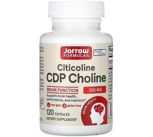 Цитиколін Jarrow Formulas Citicoline 250 мг 120 капсул