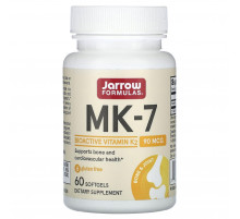 Вітамін К2 Jarrow Formulas МК-7 Vitamin K2 60 капс