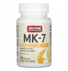 Вітамін К2 Jarrow Formulas МК-7 Vitamin K2 60 капс