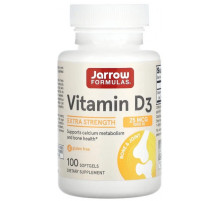 Витамин Д3 Jarrow Formulas Vitamin D3 1000 МЕ 100 капс