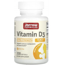 Вітамін Д3 (холекальциферол) Jarrow Formulas Vitamin D3 1000 МЕ 200 капс
