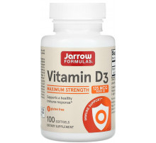 Вітамін Д3 5000 Jarrow Formulas Vitamin D3 100 капсул